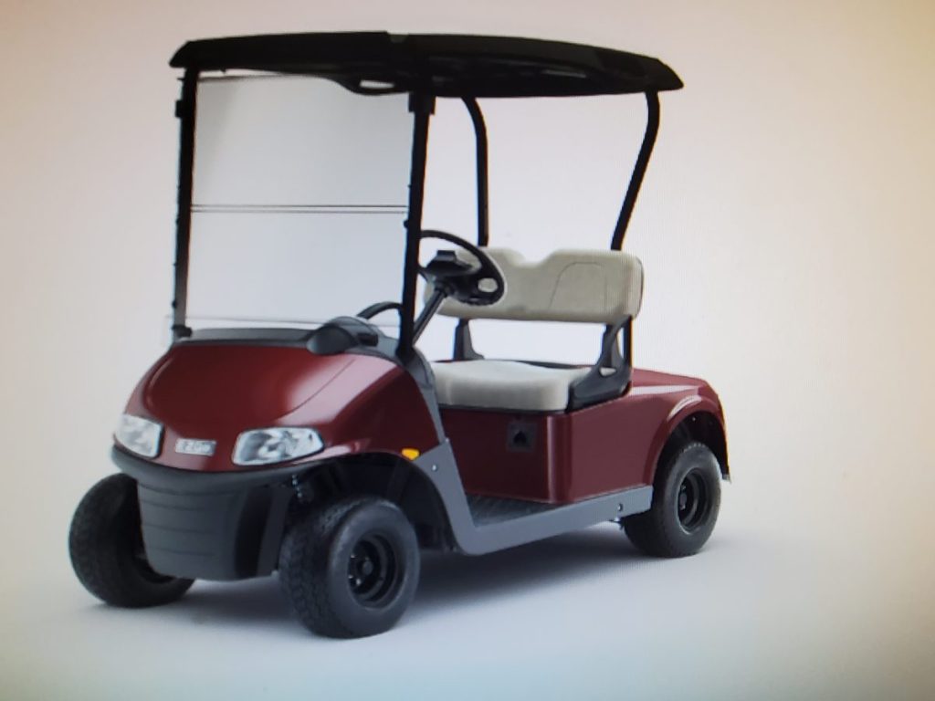 E Z Go Freedom Rxv Elite Two Passenger Lithium Golf Cart