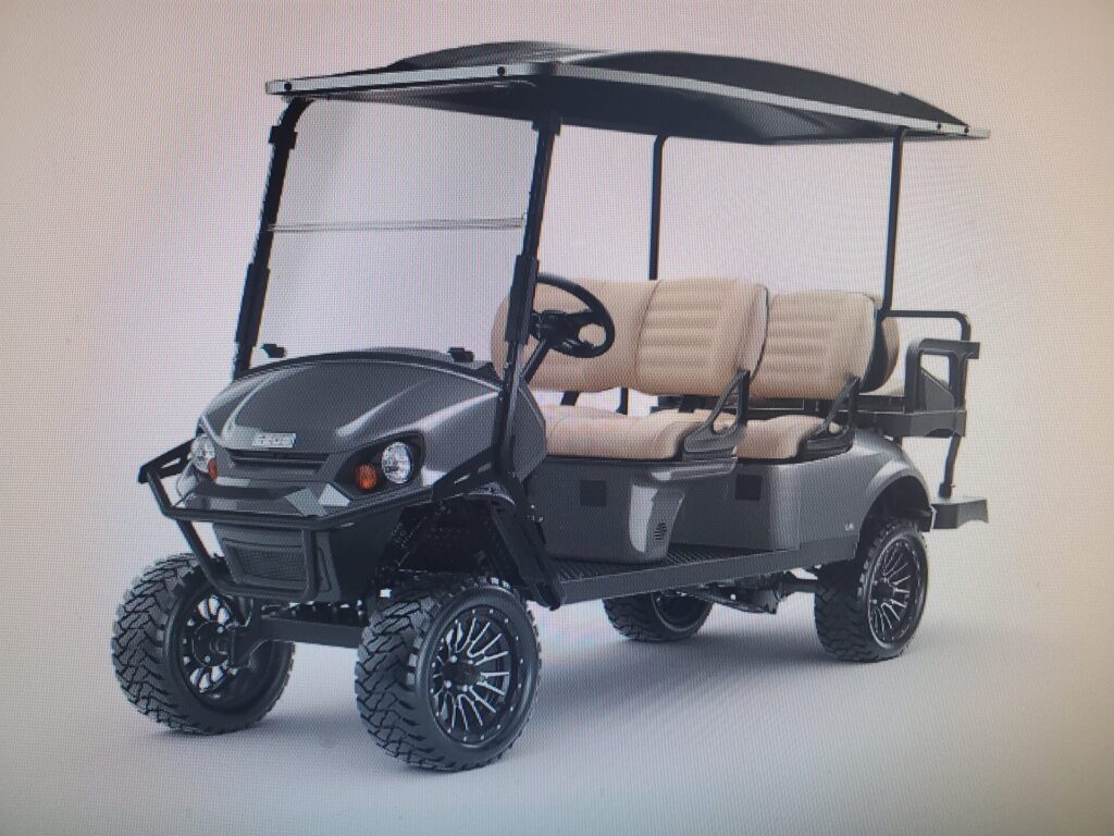 2023 EZGO Express L6 Six Passenger Gas Golf Cart Prestige Golf Cars