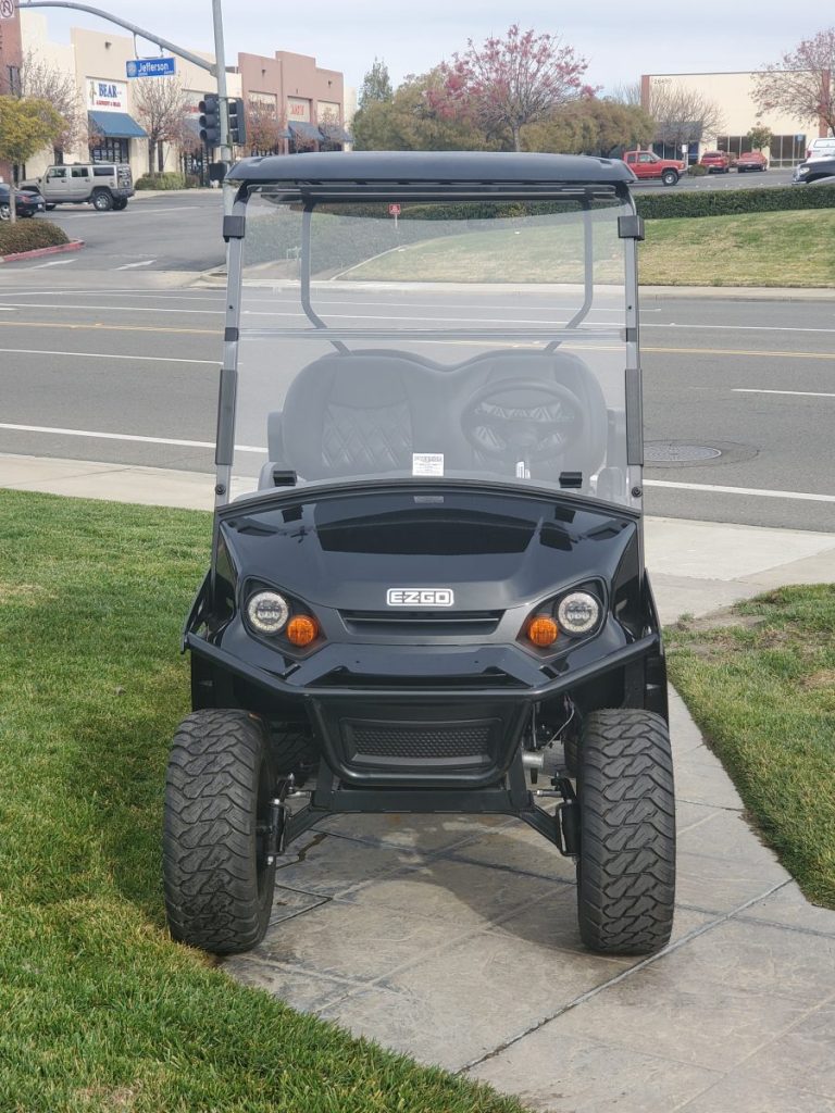 2023 EZGO Express S4 EFI Gas Golf Cart Prestige Golf Cars