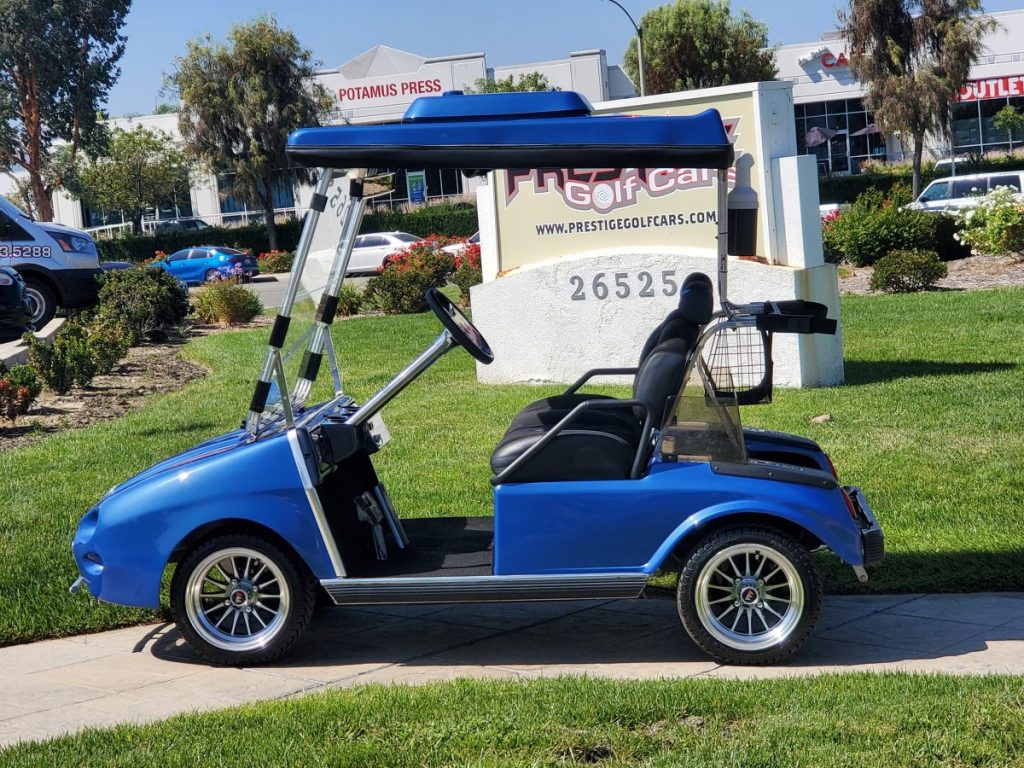 2003 - Club Car DS Gas Golf Cart - Custom Candy Blue *SOLD* – Easy